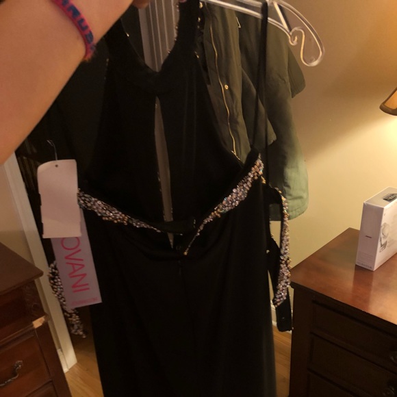 Black 2 piece Jovani dress. Never worn! - Picture 3 of 4